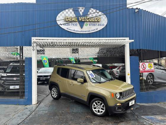 JEEP RENEGADE 1.8 16V FLEX LONGITUDE 4P AUTOMÁTICO JEEP RENEGADE 1.8 16V FLEX LONGITUDE 4P AUTOMÁTICO